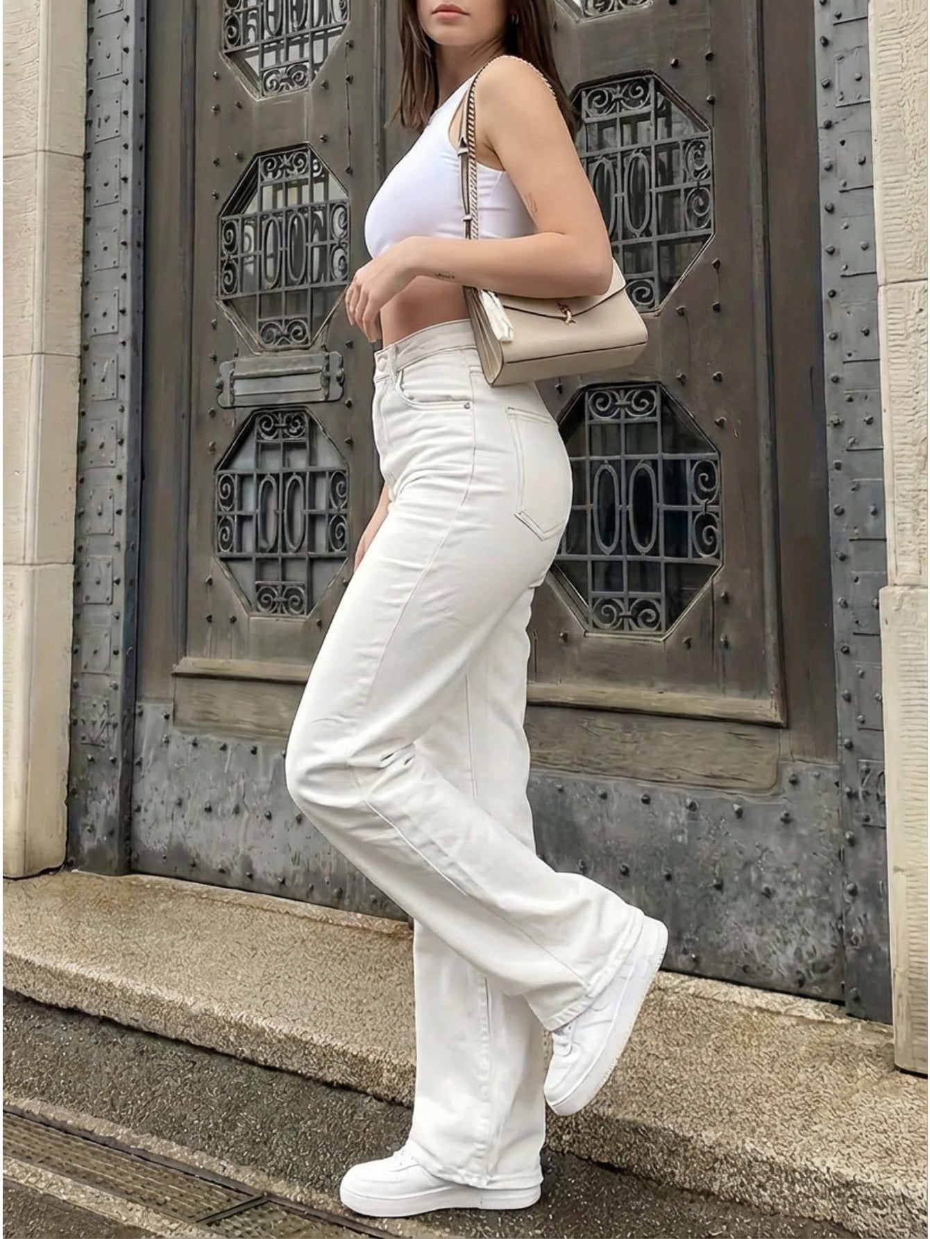 Straight Denim Jeans
