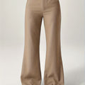 Khaki Vintage Flare Pants