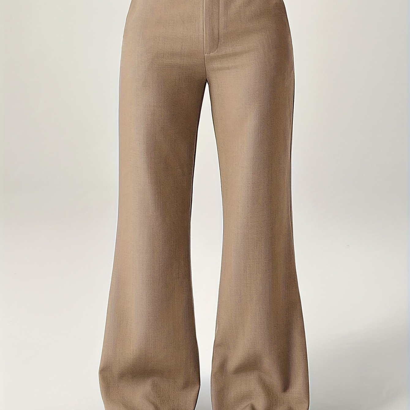 Khaki Vintage Flare Pants