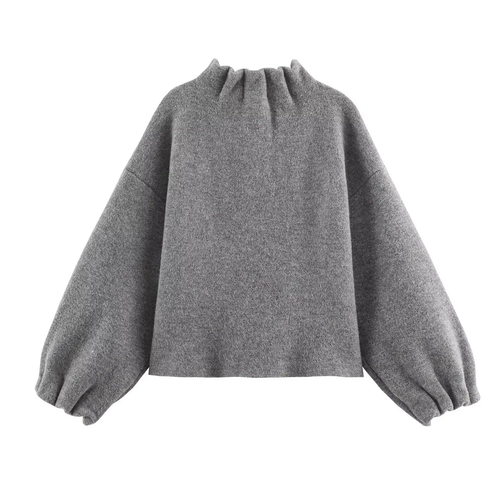 Knitted Mini Skirt Set