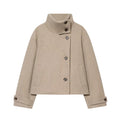 High Collar Plush Jacket
