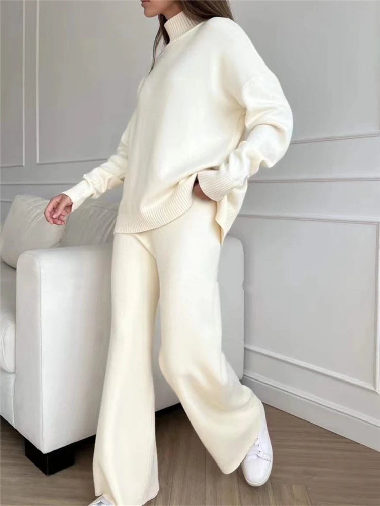 Knitted Tracksuit Set