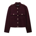 Tweed Bomber Jacket