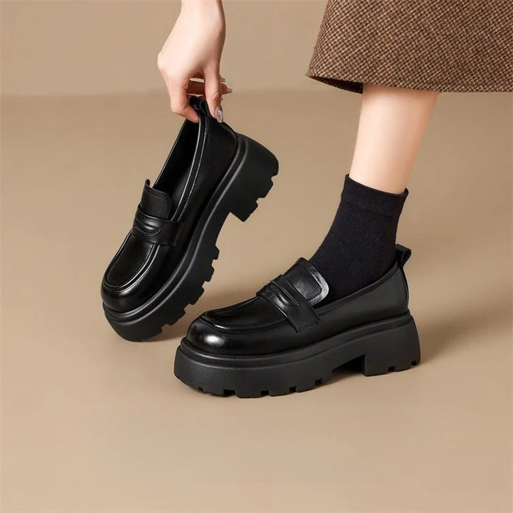 Women’s Waterproof Platform Loafers