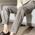 High Waist Tweed Pants