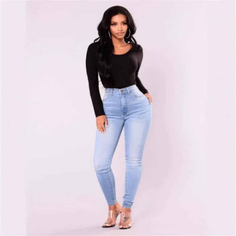 High Waist Skinny Jeans