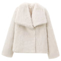 Burgundy Fur Bomber