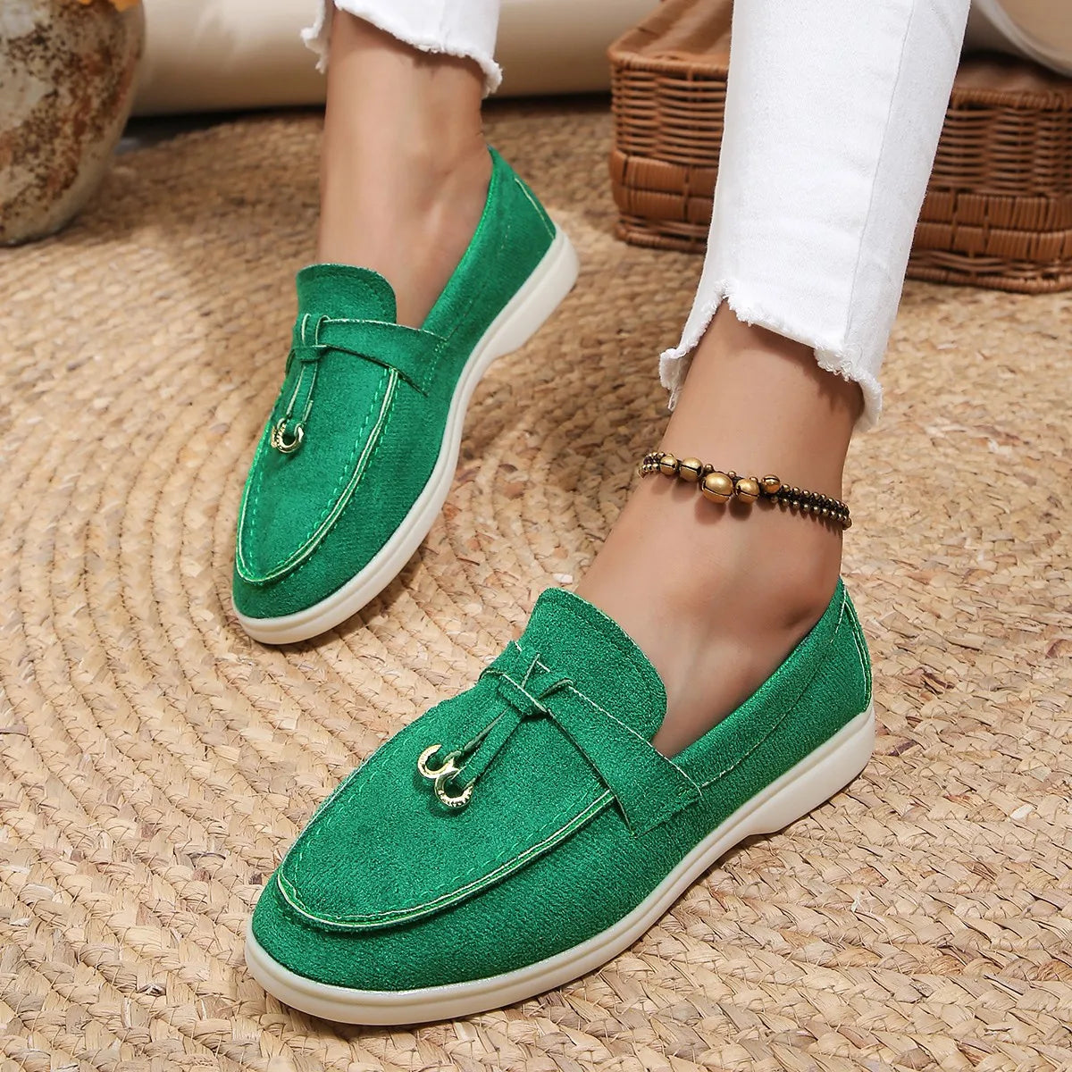 Women’s Retro Slip-On Flats