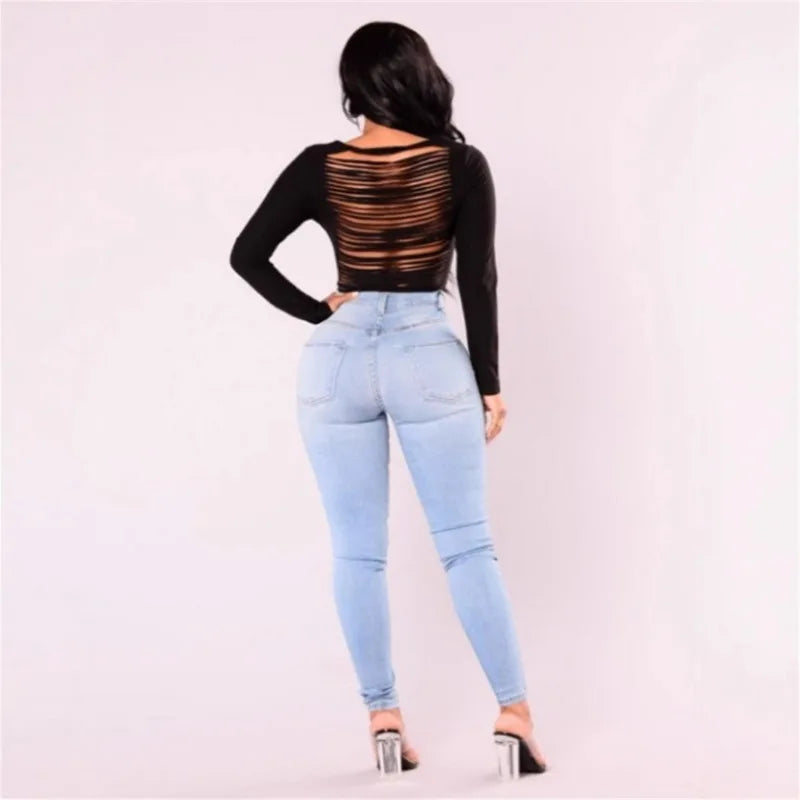 High Waist Skinny Jeans