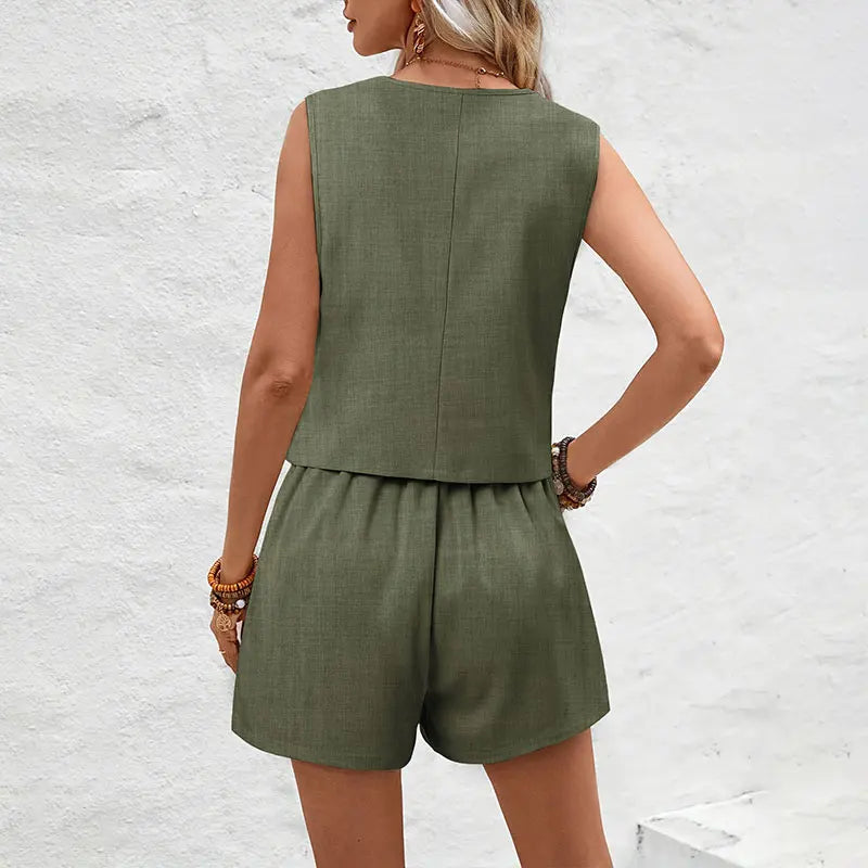 Vest & Shorts Set