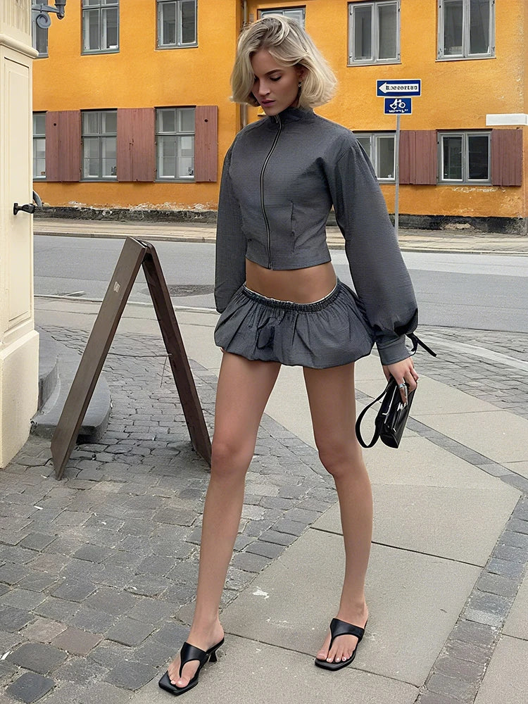 Women’s Striped Streetwear Set