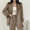 Office Blazer Pants Set
