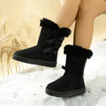 Women’s Velvet Snow Boots