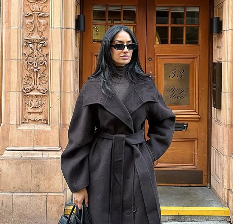 Belted Wool Coat