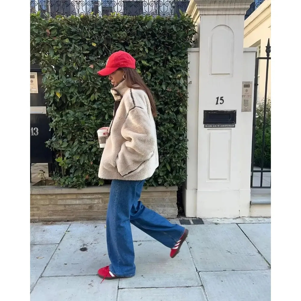 Turtleneck Fleece Jacket