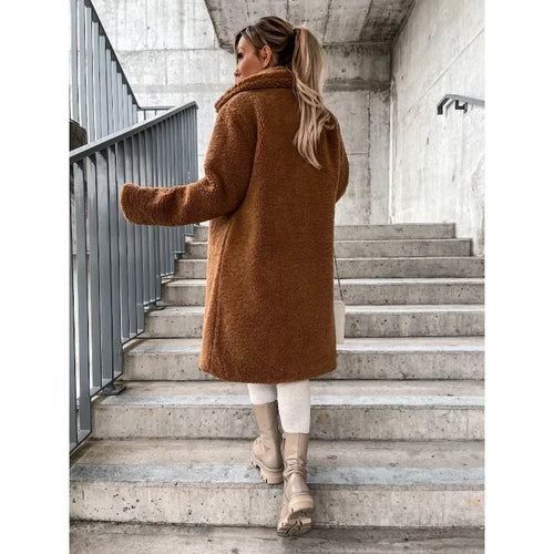 Fleece Long Coat