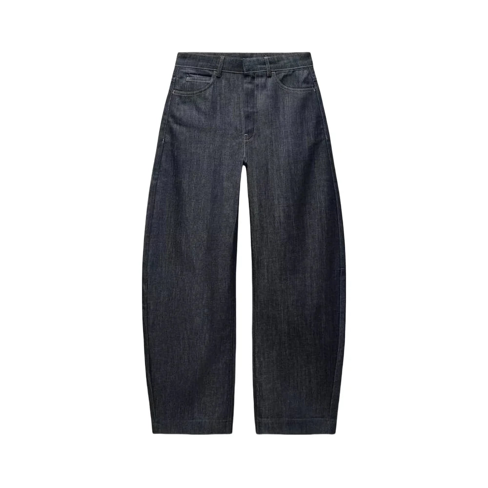 Deep V Denim Suit