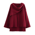 Asymmetric Knit Jacket