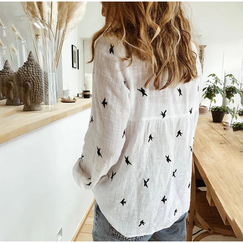 Printed Cotton Shirt