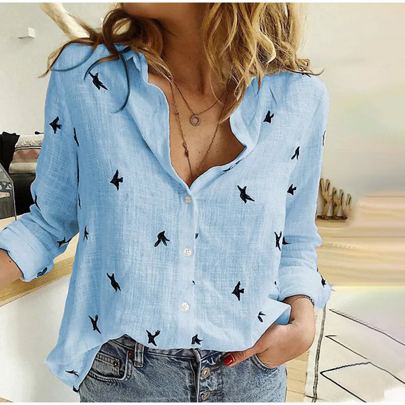 Printed Cotton Shirt
