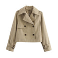 Vintage Cropped Trench
