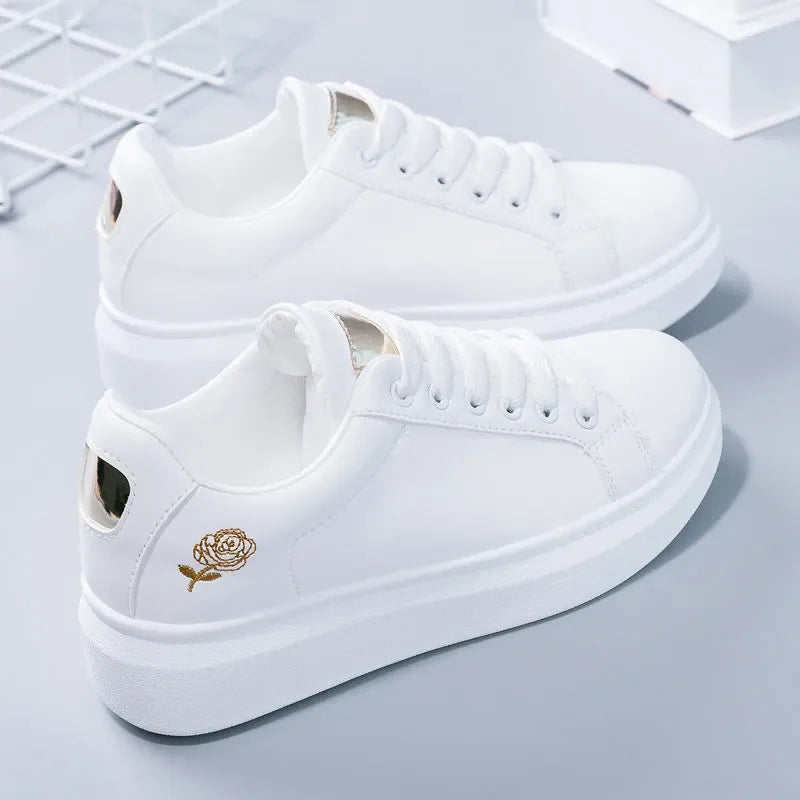 Women’s Floral Embroidered Sneakers