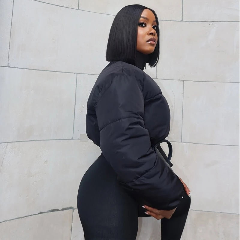 Puffed Cropped Jacket