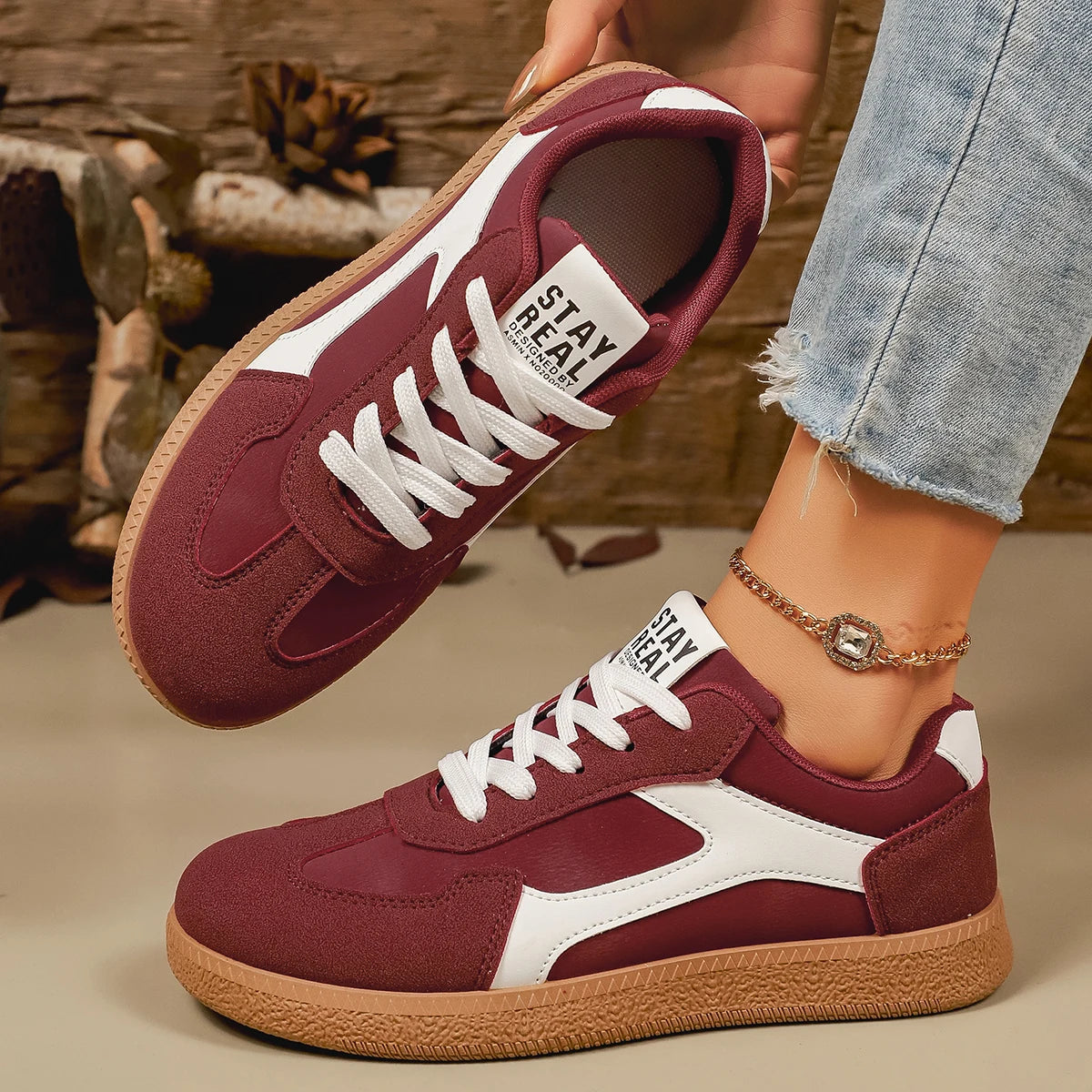 Women’s Platform Vulcanized Sneakers