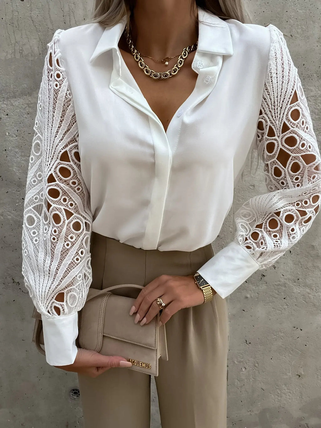 Elegant Chiffon Shirt
