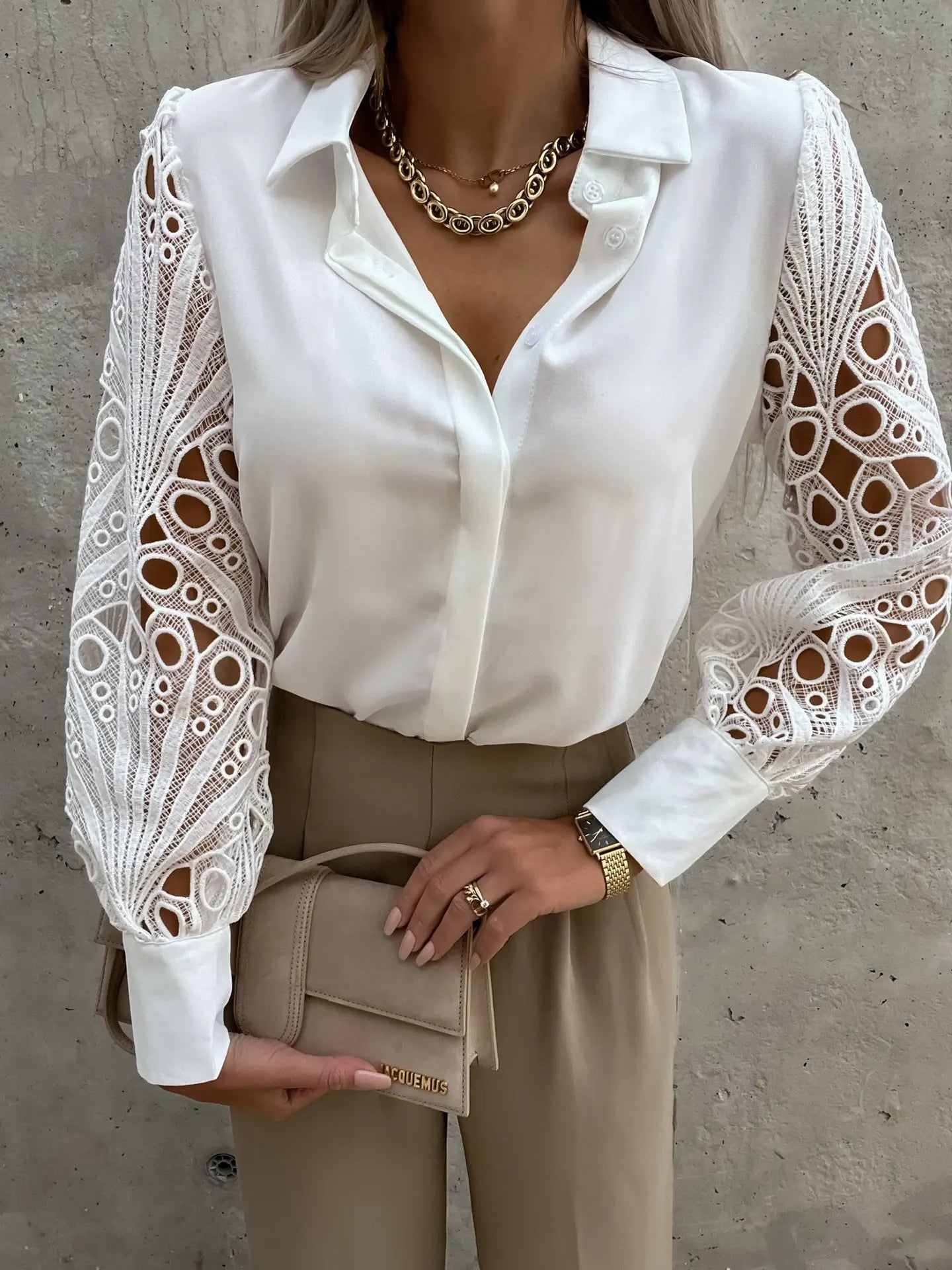 Elegant Chiffon Shirt