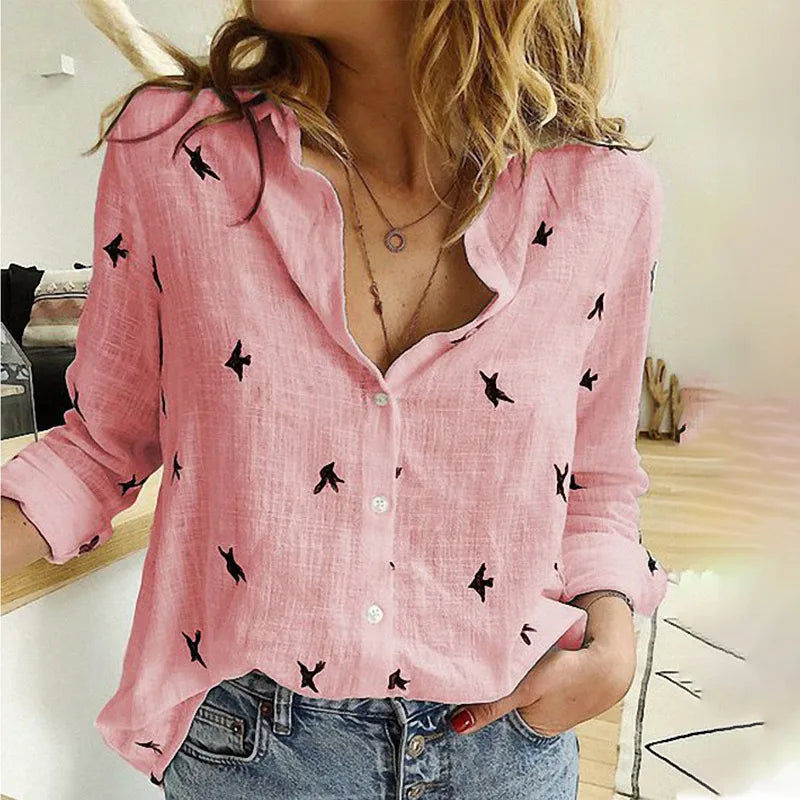 Printed Cotton Shirt
