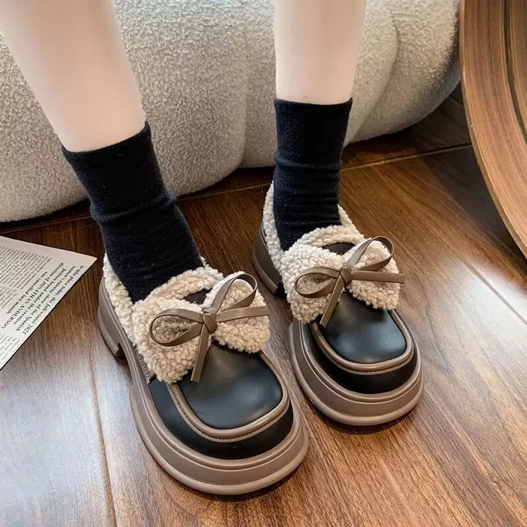 Women’s Retro Bow Loafers