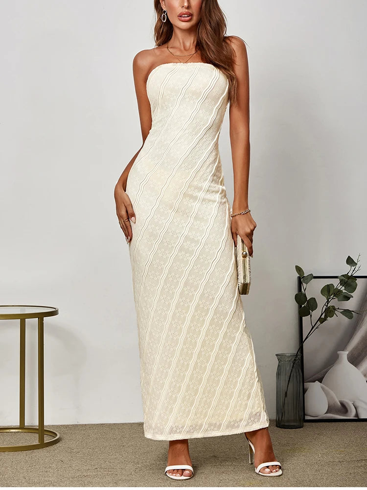 Women’s Mermaid Lace Maxi Dress