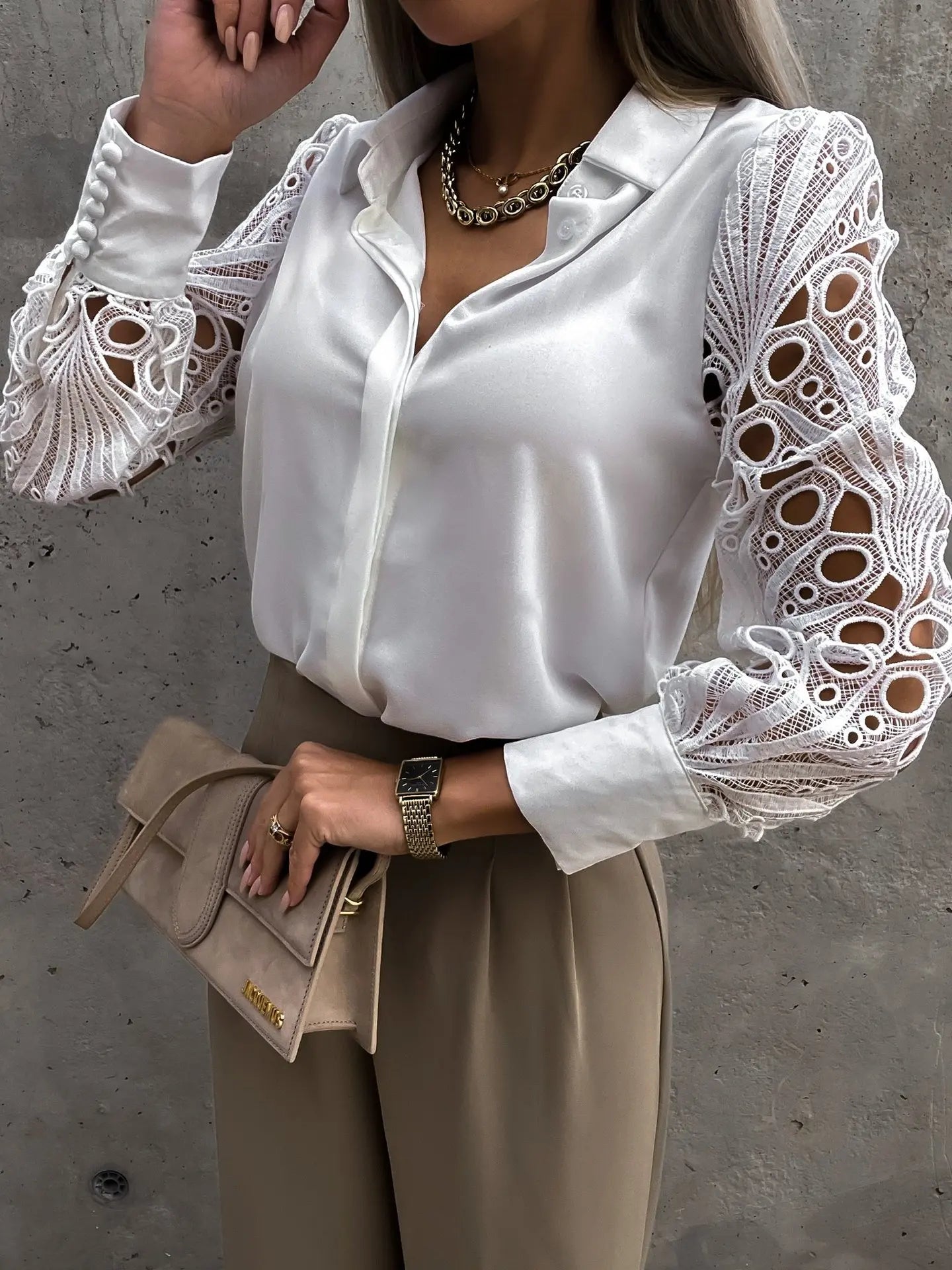 Elegant Chiffon Shirt