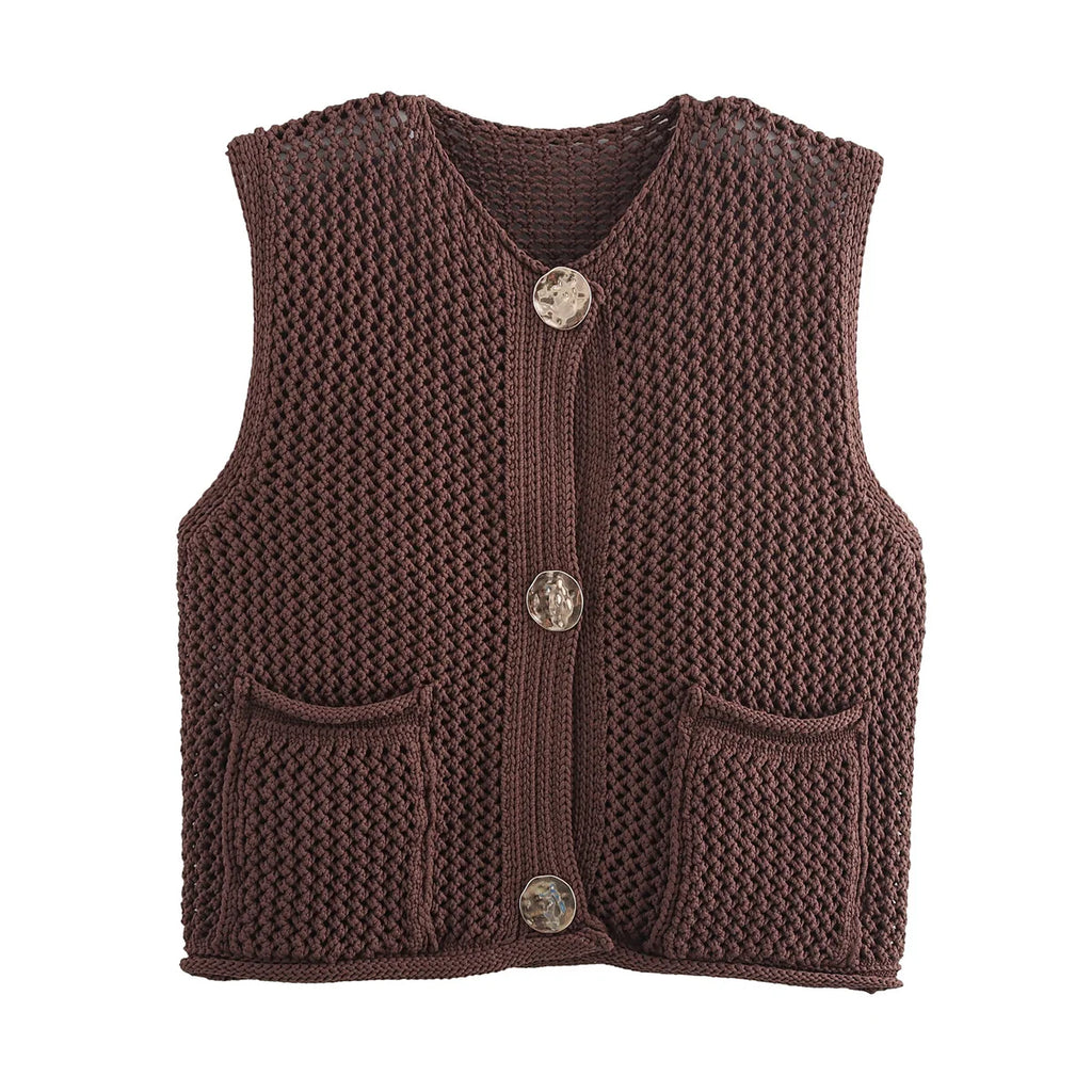 Women’s Vintage Knit Vest
