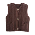 Women’s Vintage Knit Vest