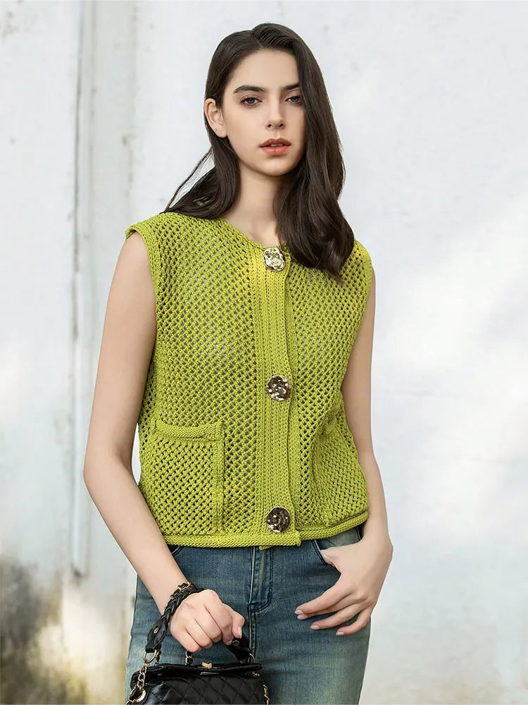 Women’s Vintage Knit Vest