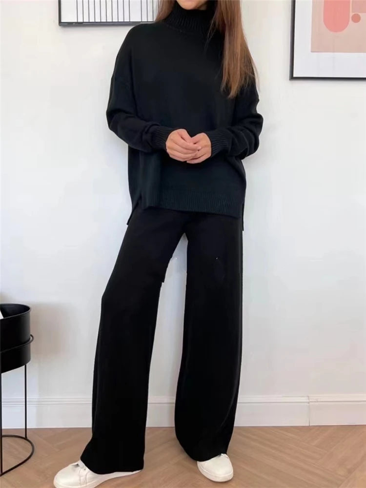 Knitted Tracksuit Set