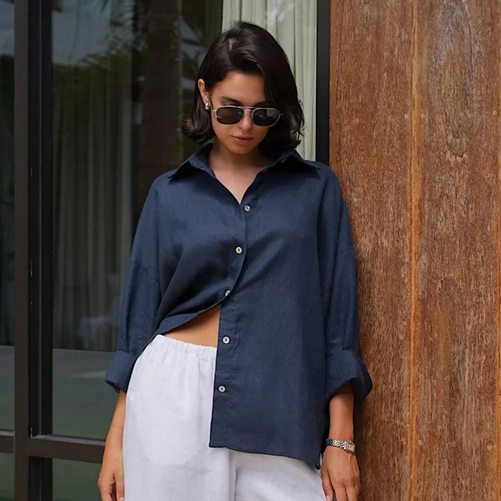 Lazy Style Cotton Shirt