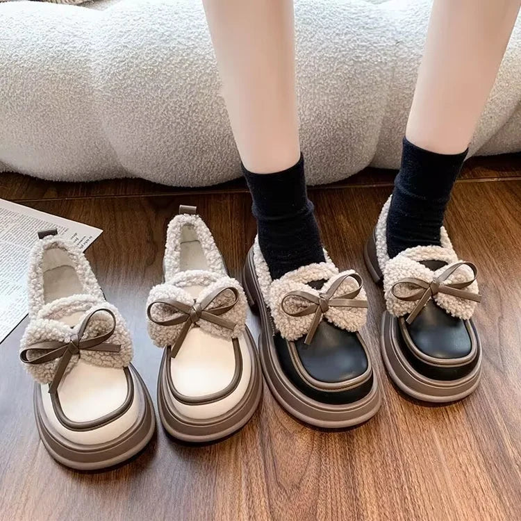 Women’s Retro Bow Loafers