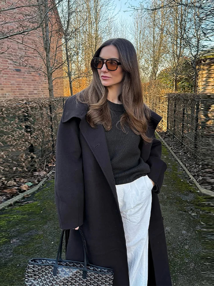 Belted Wool Coat