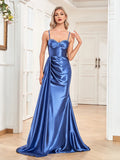 Luxury Satin Evening Gown