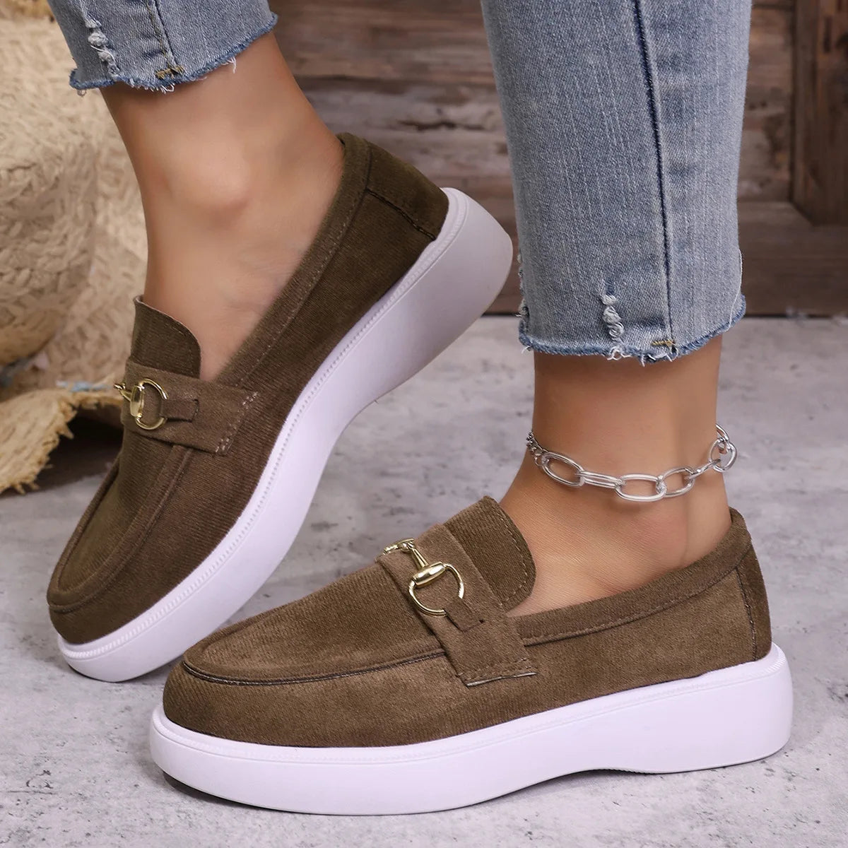 Women’s British Slip-On Flats