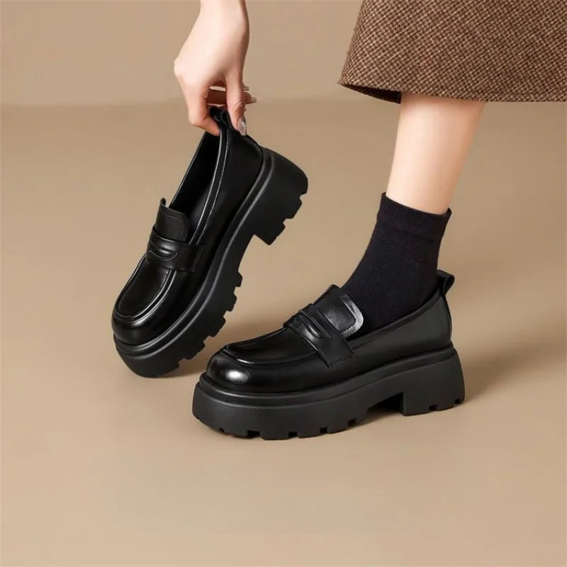 Women’s Waterproof Platform Loafers