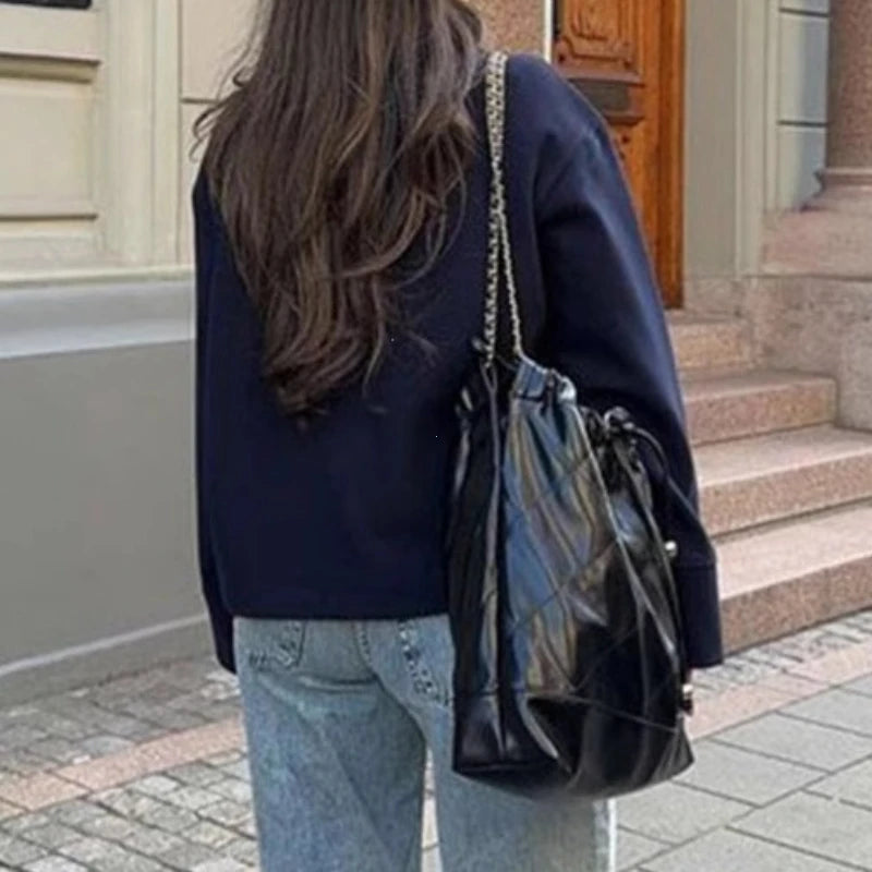 Stand Collar Wool Coat